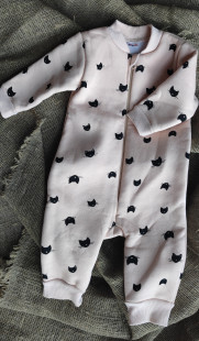 Комбинезон футер  - фото