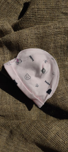 Шапочка интерлок, 62 - фото