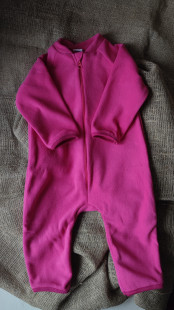 Комбинезон флис, (80,86 р-р), 80 р-р  - фото