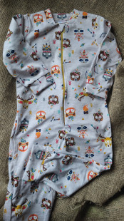 Комбинезон интерлок, 92-98 р-р  - фото